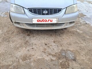2007 Hyundai Accent ТагАЗ II, серебристый, 250000 рублей, вид 1
