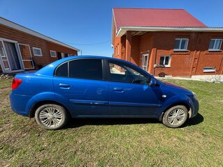 2010 Kia Rio II Рестайлинг, синий, 350000 рублей, вид 2