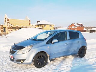 2007 Opel Corsa D, голубой, 370000 рублей, вид 1