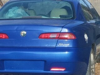 2005 Alfa Romeo 156 I Рестайлинг 2, синий, 500000 рублей, вид 1