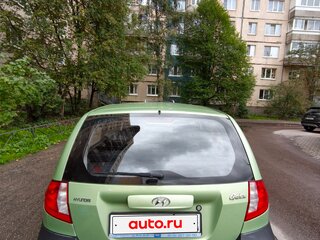 2010 Hyundai Getz I Рестайлинг, зелёный, 550000 рублей, вид 3