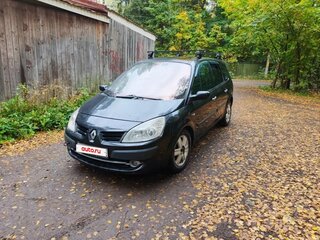 2008 Renault Scenic Grand II Рестайлинг, чёрный, 350000 рублей, вид 1