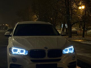 2018 BMW X6 30d II (F16), белый, 4700000 рублей, вид 1