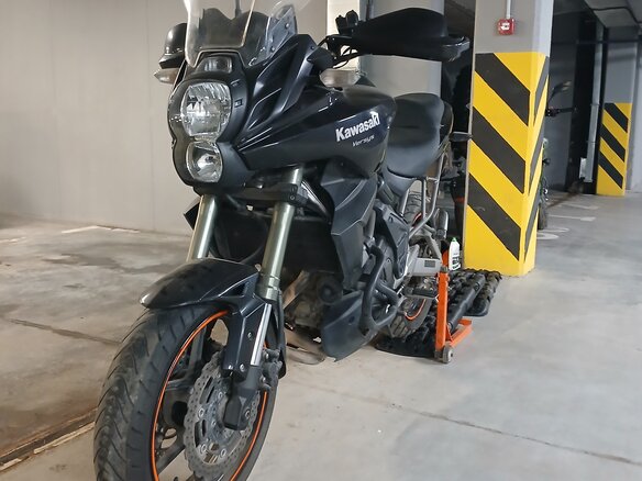 2011 Kawasaki Versys 650, чёрный - вид 6
