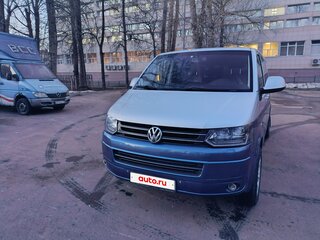 2011 Volkswagen Multivan T5 Рестайлинг, синий, 1900000 рублей, вид 2
