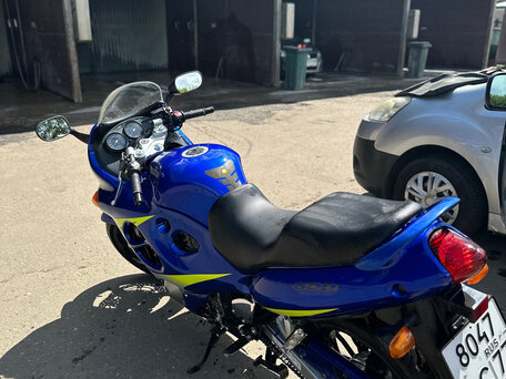 2002 Suzuki GSX 600F Katana, синий, 380000 рублей, вид 2