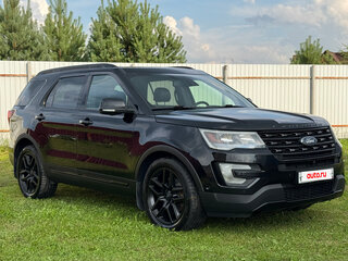 2016 Ford Explorer V Рестайлинг, чёрный, 2500000 рублей, вид 1