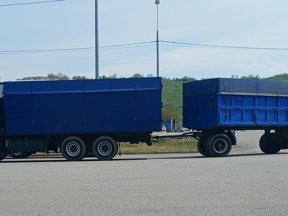2008 КамАЗ 65115, голубой, 1600000 рублей