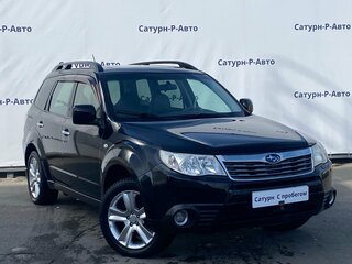 2008 Subaru Forester III, чёрный, 799000 рублей, вид 3