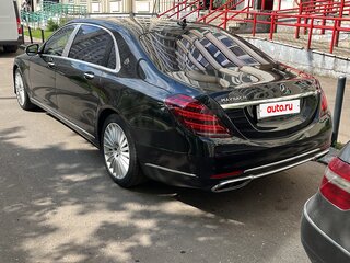 2018 Mercedes-Benz Maybach S-Класс 560 I (X222) Рестайлинг, чёрный, 5111111 рублей, вид 5