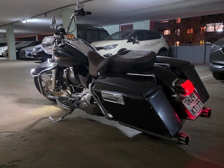2008 Harley-Davidson Road King, серый, 740000 рублей, вид 4