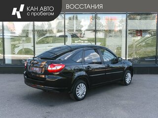 2014 Lada (ВАЗ) Granta I, чёрный, 399540 рублей, вид 3