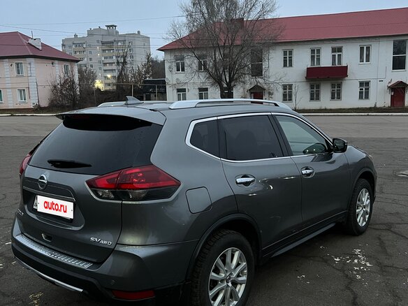 2018 Nissan Rogue II Рестайлинг, серый, 1350000 рублей - вид 6