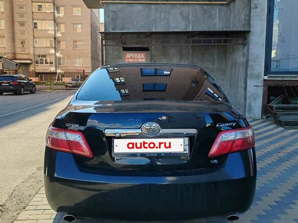 2011 Toyota Camry VI (XV40) Рестайлинг, чёрный, 1150000 рублей - вид 2