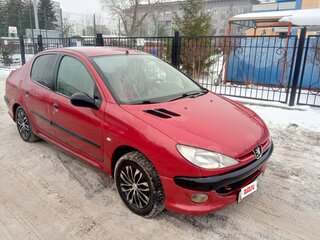 2009 Peugeot 206, красный, 260000 рублей, вид 3