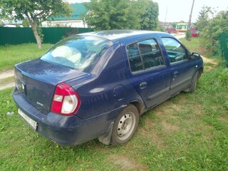 2007 Renault Symbol I Рестайлинг 2, синий, 150000 рублей, вид 4