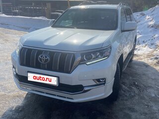 2019 Toyota Land Cruiser Prado 150 Series Рестайлинг 2, белый, 5200000 рублей, вид 2
