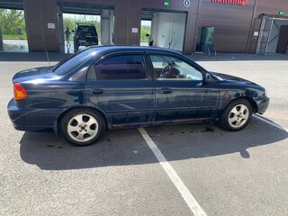 2008 Kia Spectra I Рестайлинг 2, синий, 180000 рублей, вид 2