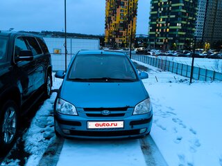 2004 Hyundai Getz I, голубой, 380000 рублей, вид 1