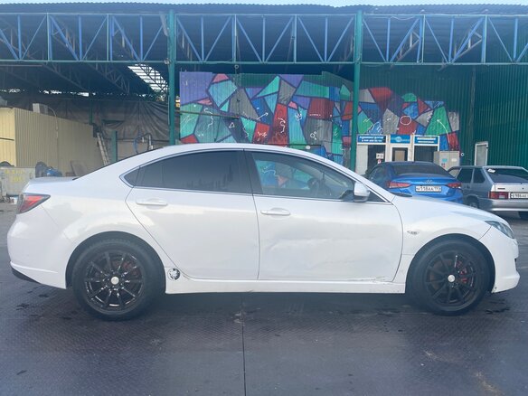 2008 Mazda 6 II (GH), белый, 715000 рублей - вид 4