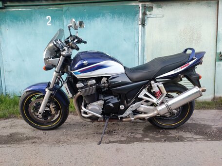 2006 Suzuki GSX 1400, синий, 370000 рублей, вид 3