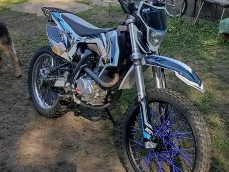 2020 Kayo T2 250 MX, синий, 120000 рублей, вид 3