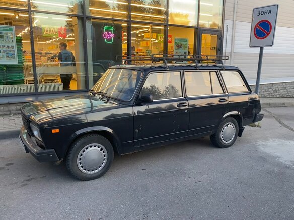 2012 Lada (ВАЗ) 2104, чёрный - вид 3