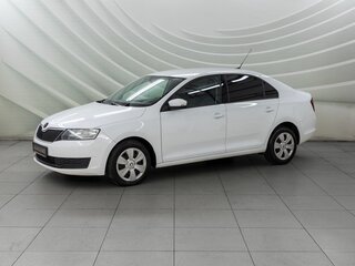 2017 Skoda Rapid I Рестайлинг, белый, 1148000 рублей, вид 3
