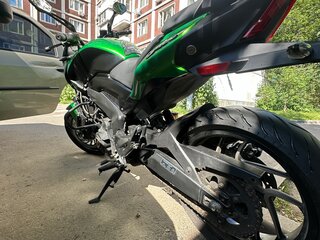 2020 Bajaj Dominar 400, зелёный, 345000 рублей, вид 4
