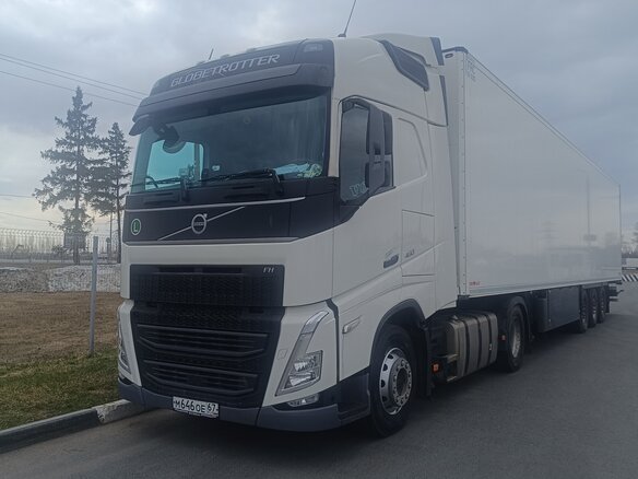 2021 Volvo FH, белый