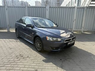 2008 Mitsubishi Lancer X, синий, 695000 рублей, вид 3