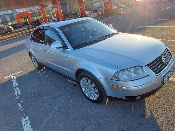 2004 Volkswagen Passat B5 Рестайлинг, серебристый, 350000 рублей - вид 2