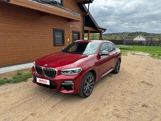 2019 BMW X4 M40d II (G02), красный, 6100000 рублей, вид 2