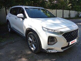 2018 Hyundai Santa Fe IV, белый, 1850000 рублей, вид 2