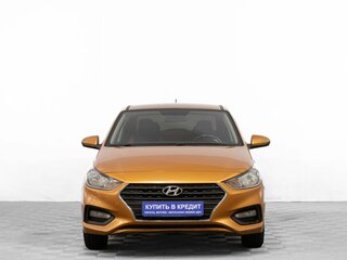 2018 Hyundai Solaris II, оранжевый, 1259000 рублей, вид 2