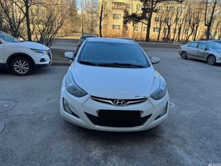 2015 Hyundai Elantra V (MD) Рестайлинг, белый, 1100000 рублей, вид 1