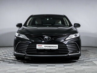 2021 Toyota Camry VIII (XV70) Рестайлинг, чёрный, 3159000 рублей, вид 2