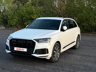 2020 Audi Q7 55 TFSI e II (4M) Рестайлинг, белый, 6200000 рублей, вид 1