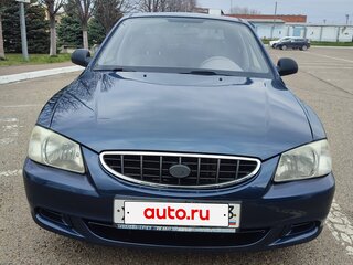 2007 Hyundai Accent ТагАЗ II, синий, 499999 рублей, вид 1