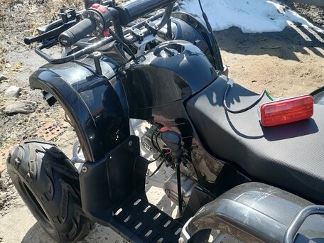 2014 Irbis ATV 125U, чёрный, 85000 рублей, вид 3