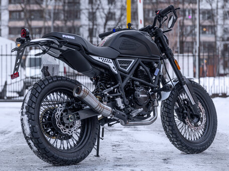 2025 Fuego Scrambler 250, чёрный, 204900 рублей, вид 4