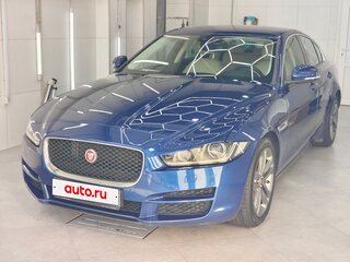 2016 Jaguar XE EcoBoost I, синий, 1600000 рублей, вид 5