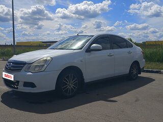 2013 Nissan Almera III (G15), белый, 320000 рублей, вид 1