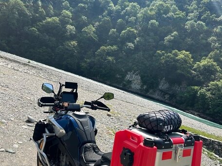 2023 CFMoto 800MT Touring, синий, 860000 рублей, вид 3