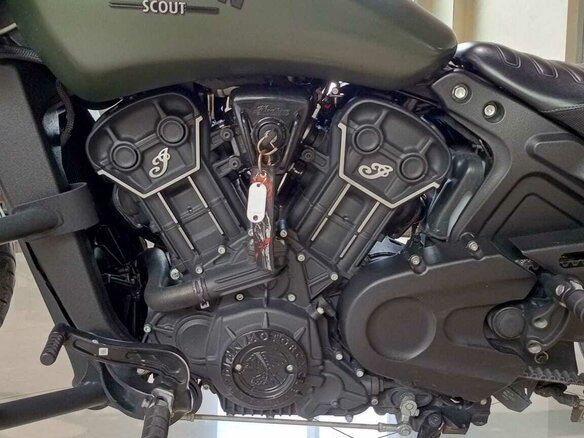2022 Indian Scout, зелёный, 1040000 рублей - вид 8