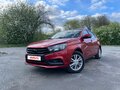 2016 Lada (ВАЗ) Vesta I, красный, 650000 рублей