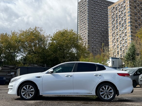 2016 Kia Optima IV, белый, 1395000 рублей - вид 9
