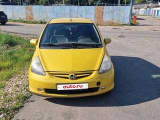 2008 Honda Jazz I Рестайлинг, жёлтый, 447000 рублей, вид 4