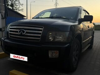 2006 Infiniti QX56 I, чёрный, 1090000 рублей, вид 2