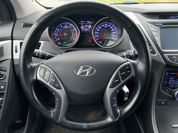 2015 Hyundai Elantra V (MD) Рестайлинг, чёрный, 1420000 рублей - вид 10